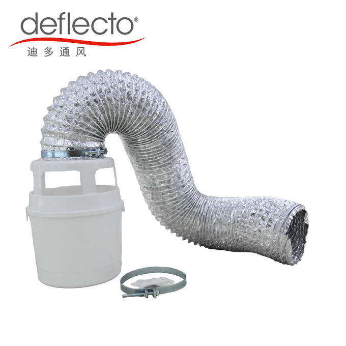 deflect-o 8 ft. dryer-to-vent hook up kit